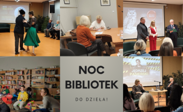 Do dzieła! - Noc Bibliotek 2025 w Czeladzi